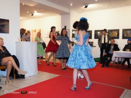 Fashion Show in der Contemplor Galerie Wien am 14. 03. 2024